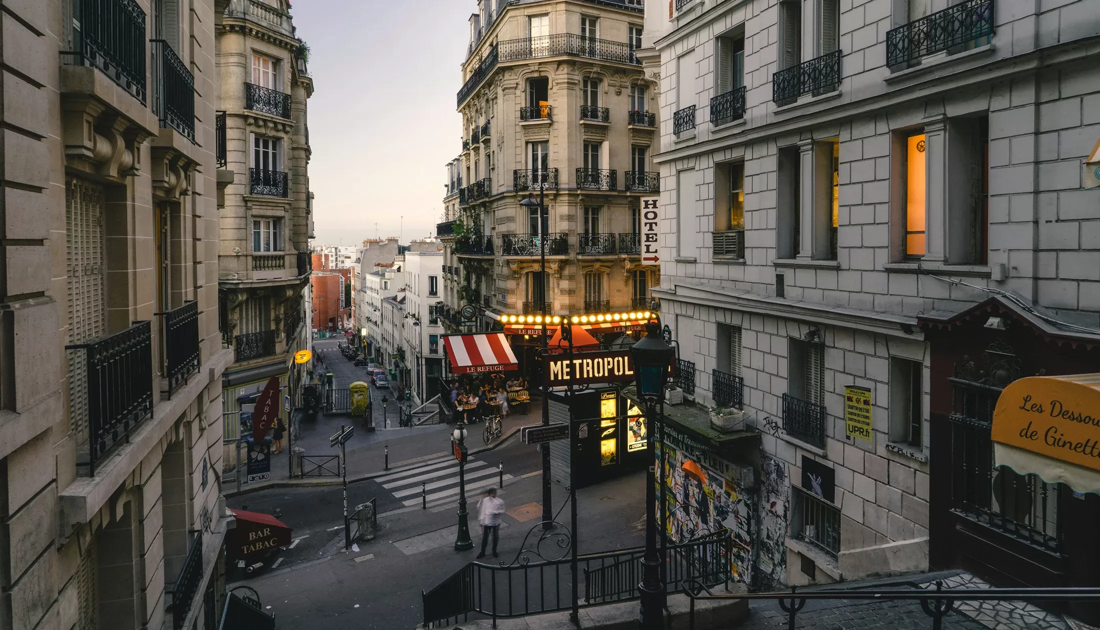 Paris city landscape