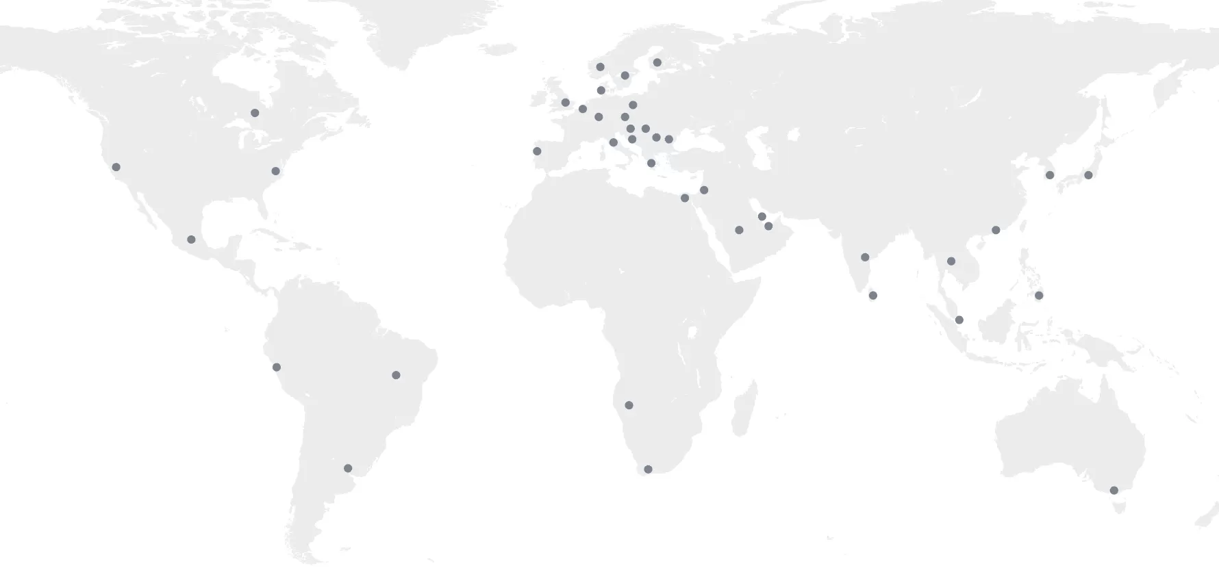 Map of Global Offices