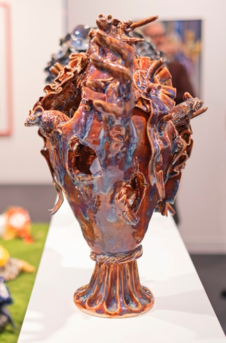 Sculpture on display at Frieze festival