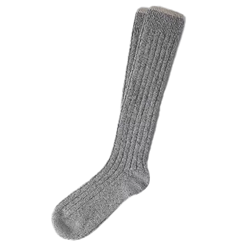 Brunello Cucinelli Cashmere Chiné Rib-Knit Socks