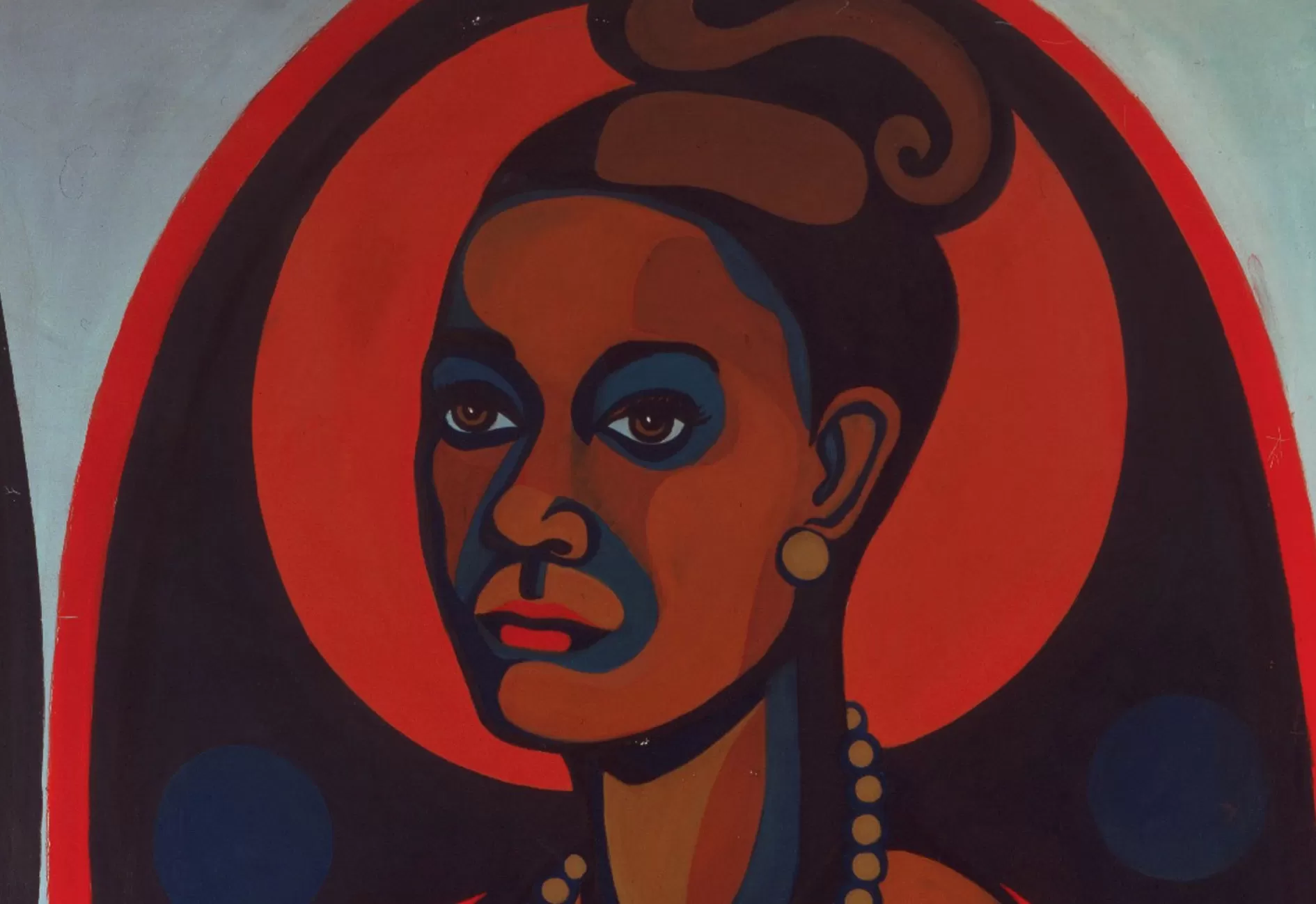 Early Works #25: Self-Portrait, 1965 by Faith Ringgold