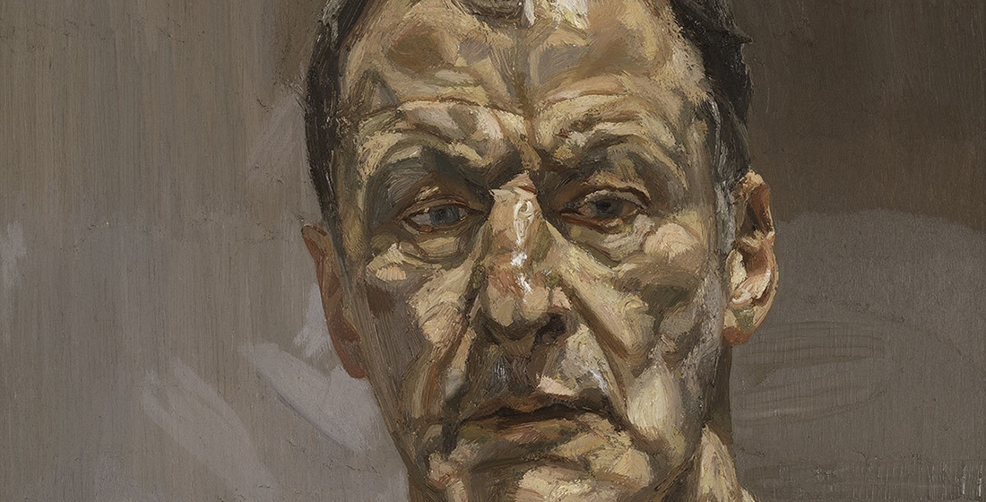 Lucian painting by Lucian Freud