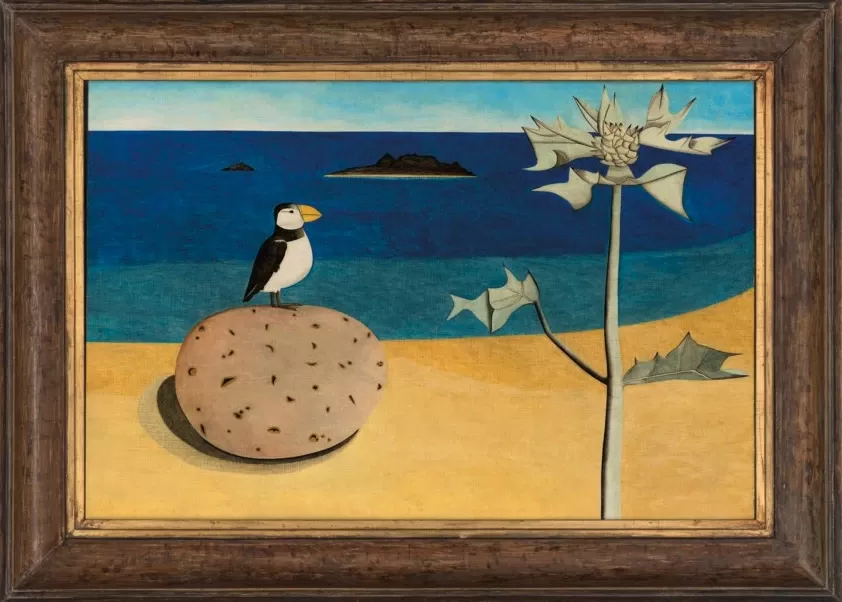 Scillonian Beachscape by Lucian Freud