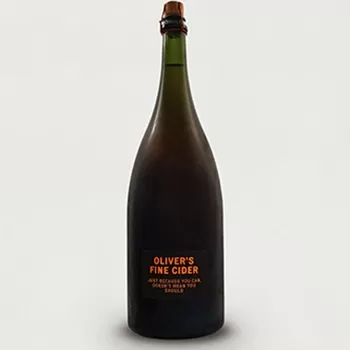Bottle of Oliver’s Fine Cider Pet Nat 2020