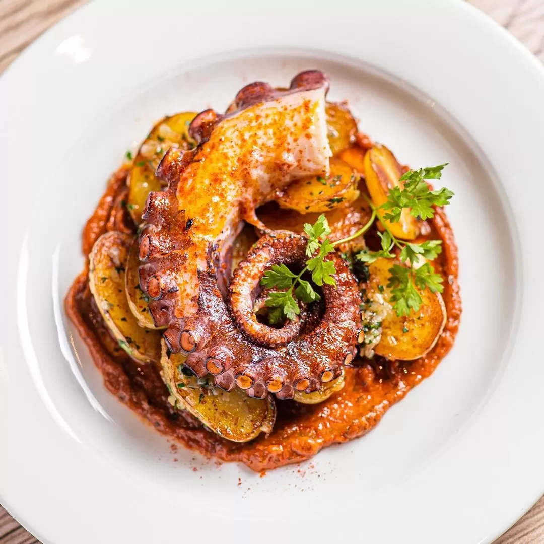 Luxury lobster tail cuisine at Sabor, Mayfair