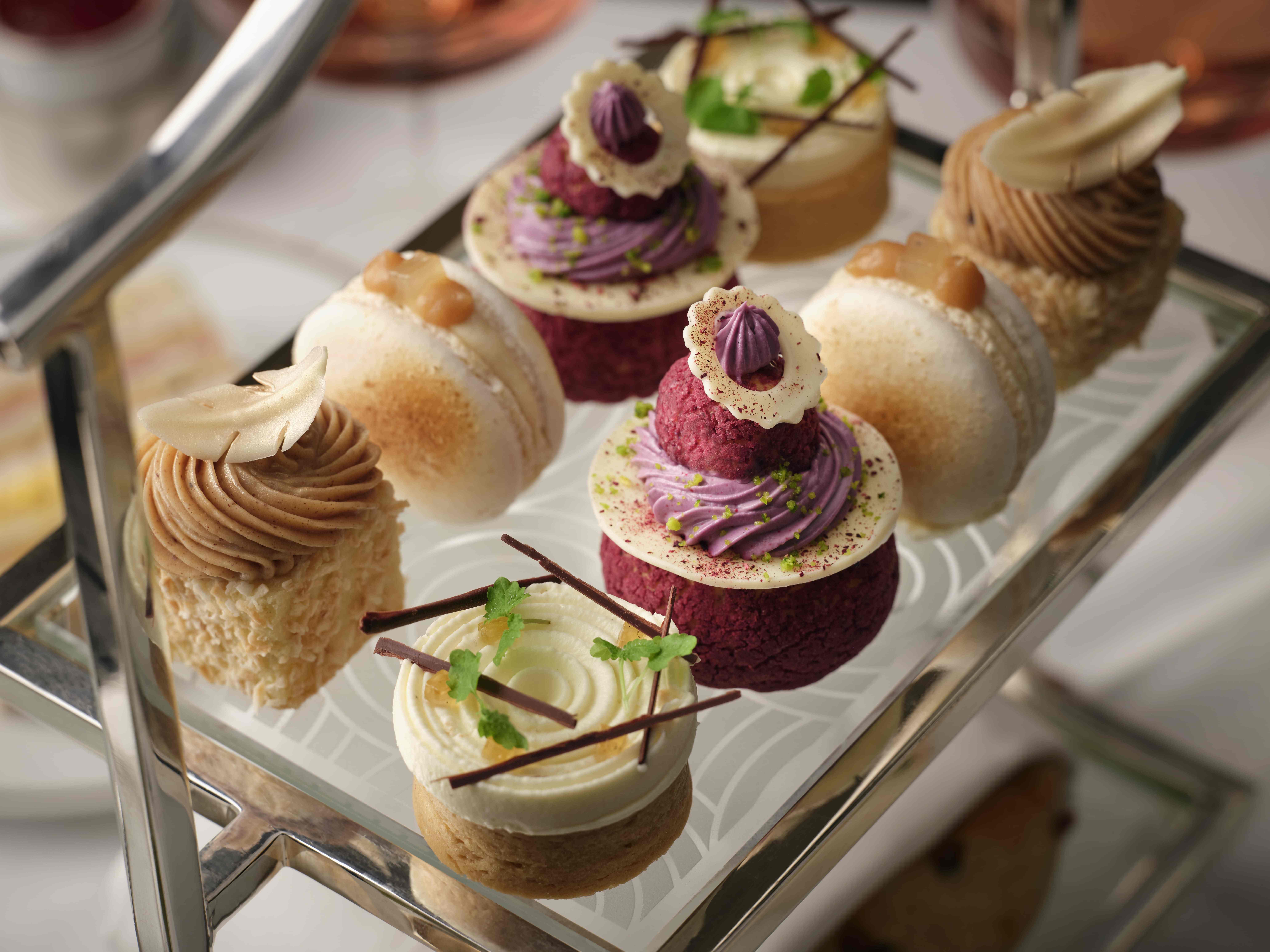 The Beaumont afternoon tea selection
