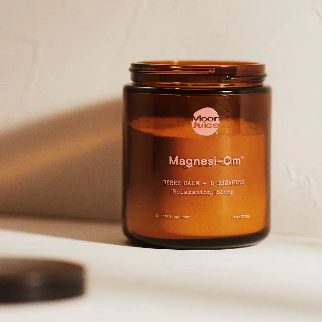 Bottle of Moon Juice's Magnesi-Om