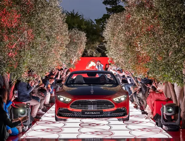 The reveal of Mercedes’ first-ever Maybach SL