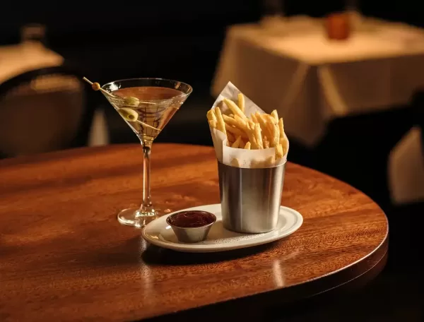 Martini with fries: where to get the ‘New York happy meal’