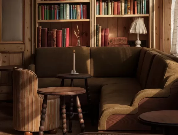 London’s cosiest library bars