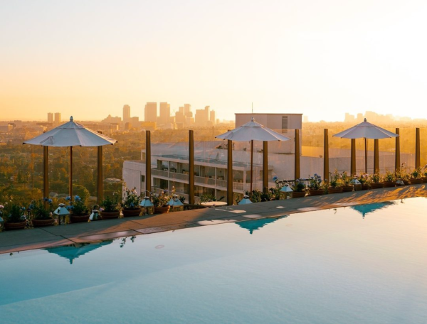 LA's best spa-like hotel pools