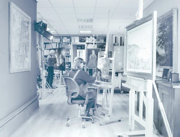 A day in the life of an art restorer