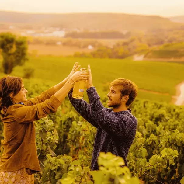 Visiting the Chablis wine festival with Emma Watson’s family