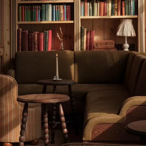 London’s cosiest library bars