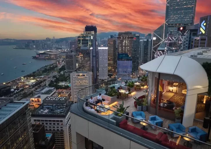 The Sky Terrace at Cardinal Point, Hong Kong