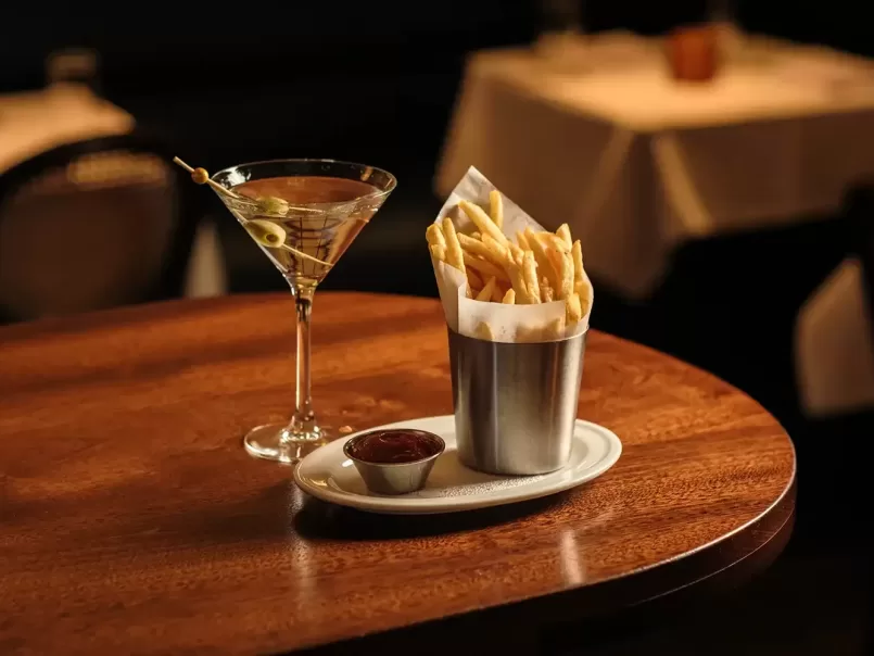 Martini with fries: where to get the ‘New York happy meal’