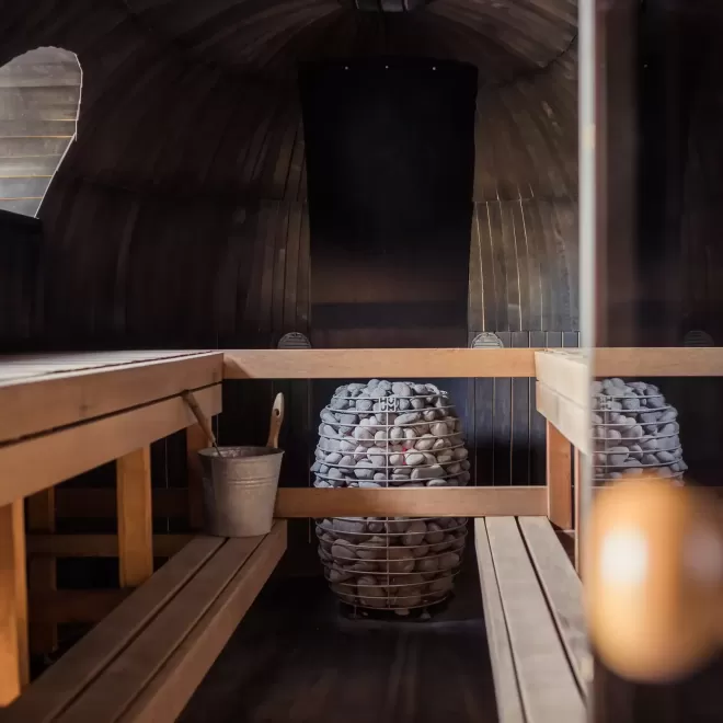 Interior sauna