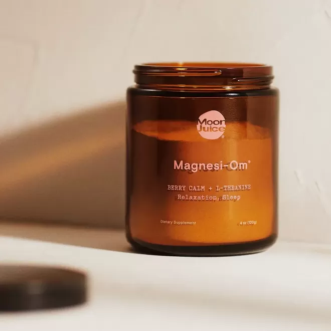 Bottle of Moon Juice's Magnesi-Om