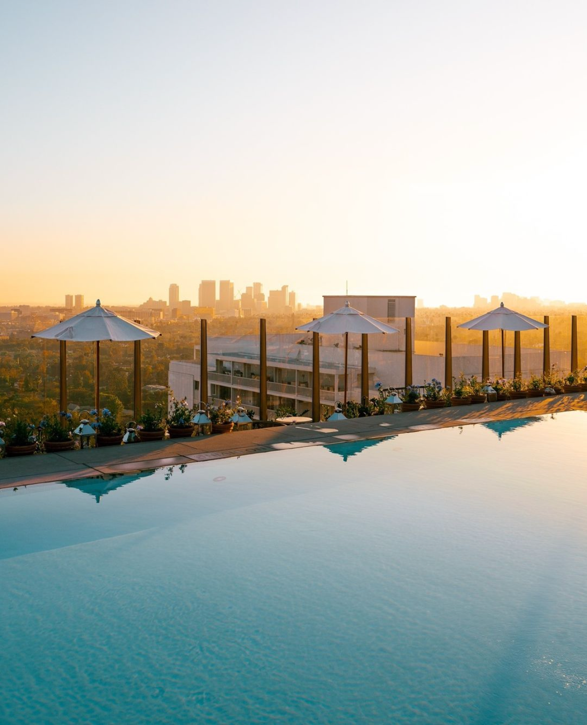 LA's best spa-like hotel pools