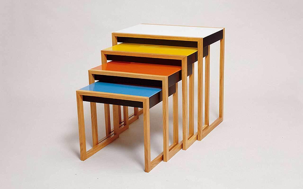 Josef Albers Nesting Tables 19261927 The Josef and Anni Albers Foundation VG Bild Kunst Bonn