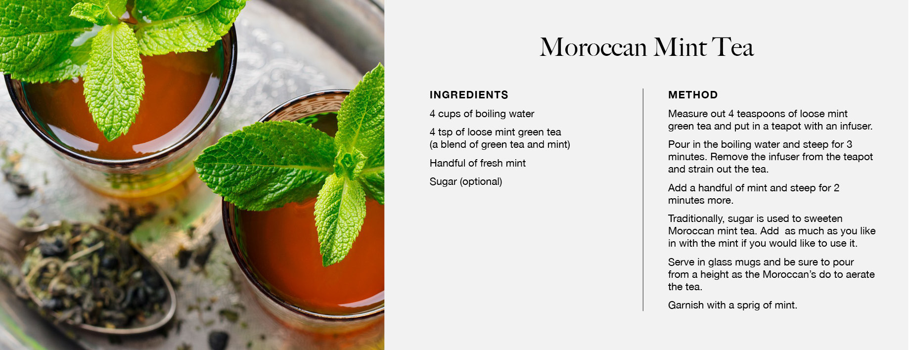 Travel Morocco Mint Tea Noted 1