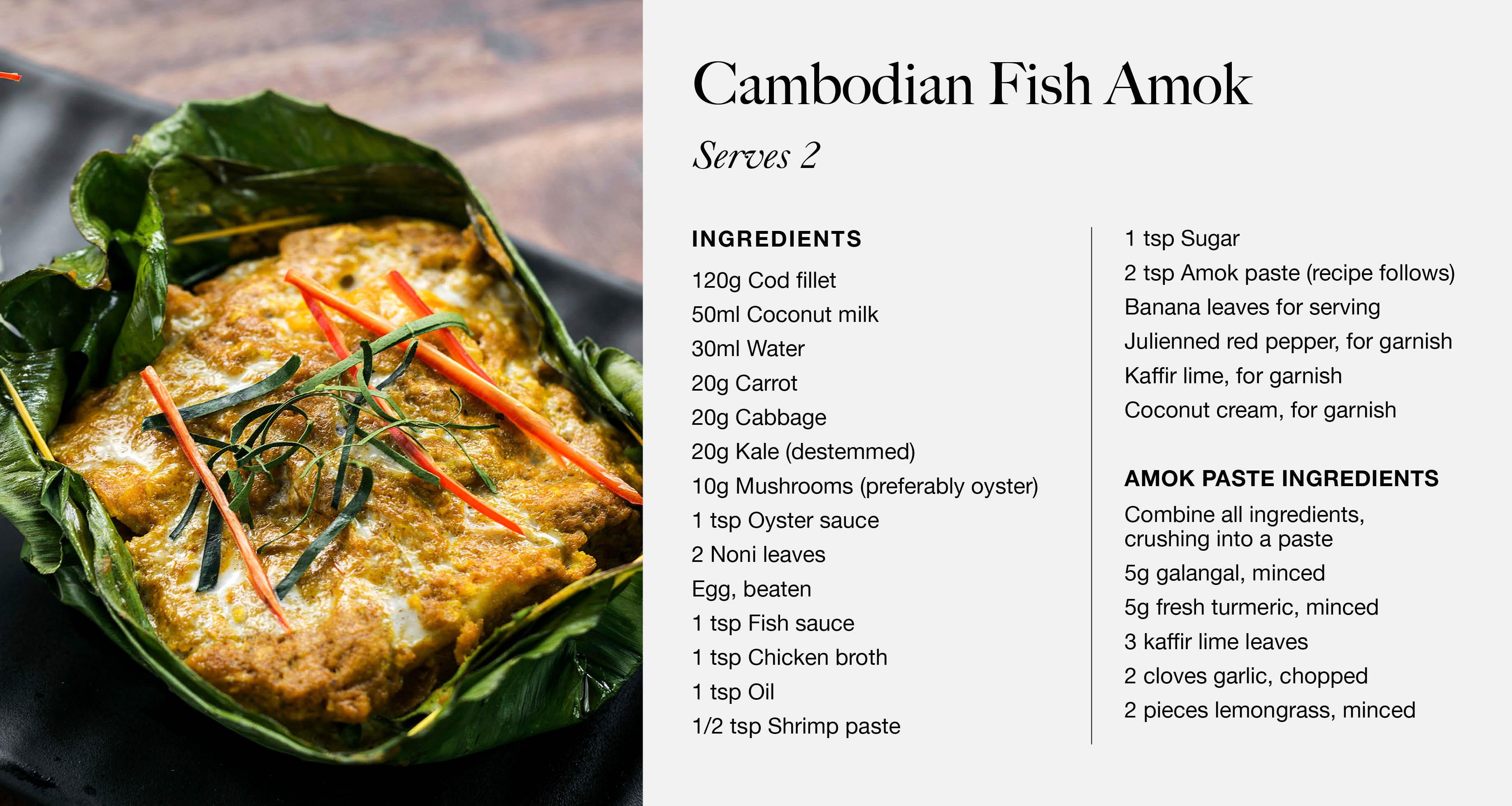 Virtual Journey Cambodia Noted Recipes