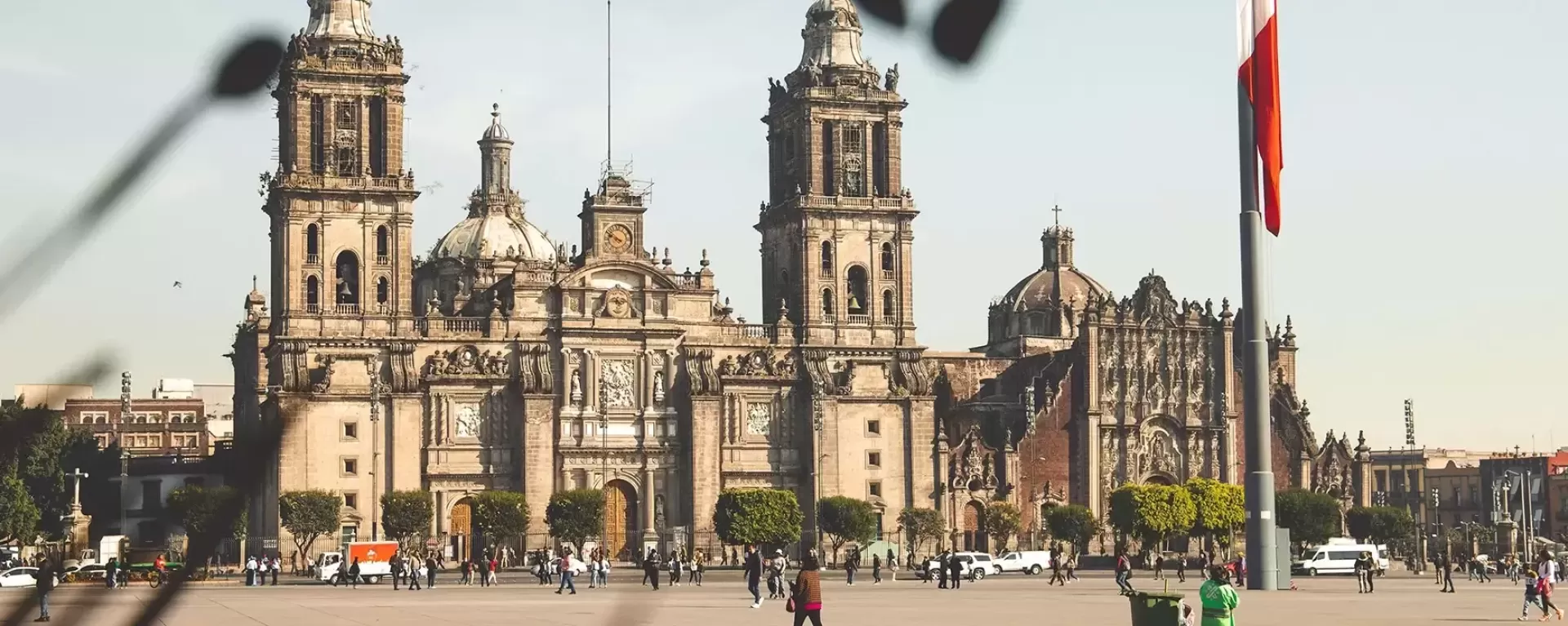 Exterior of Mexico City Metropolitan Cathedral