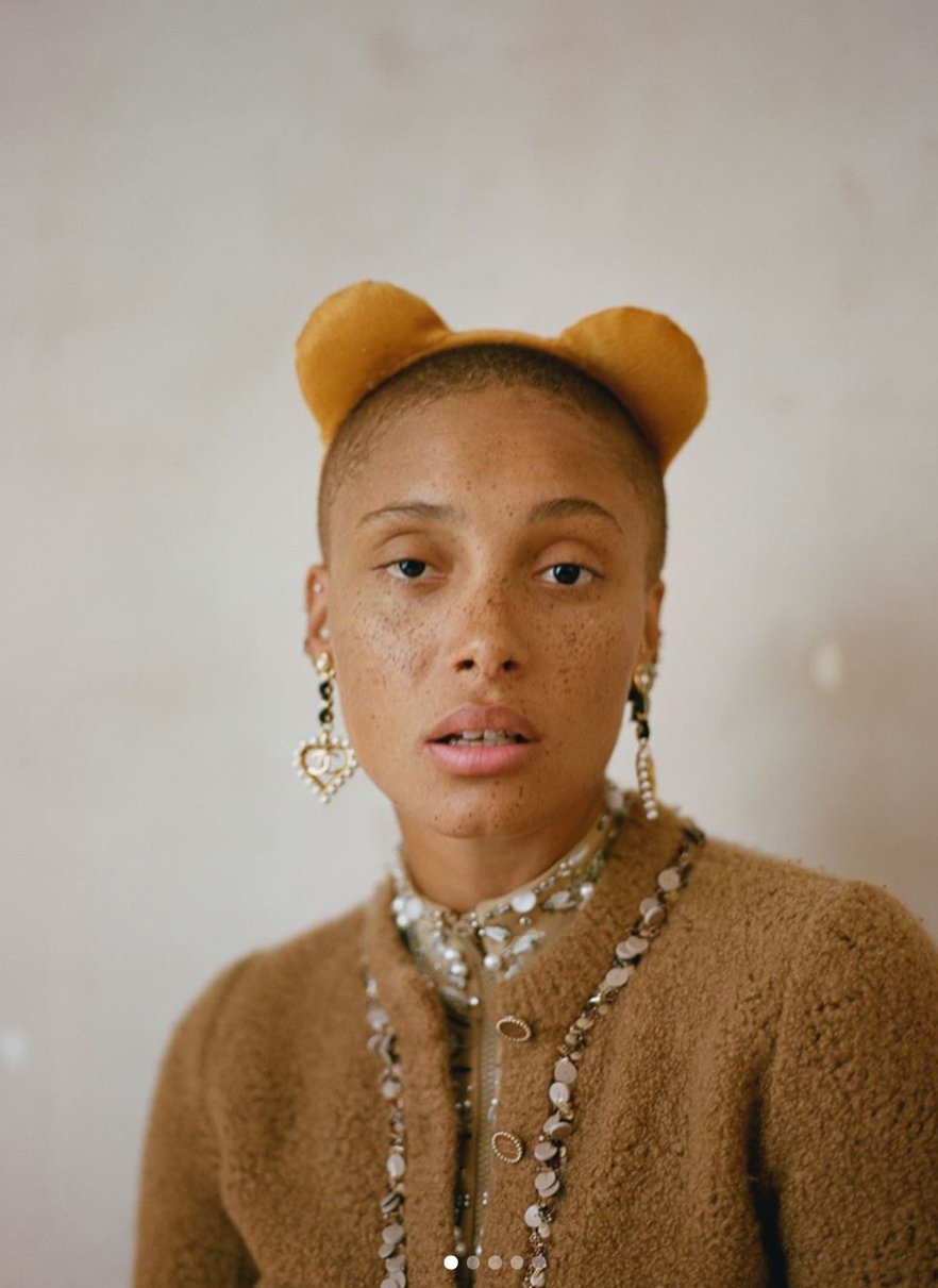 Land magazine. Adwoa Aboah.