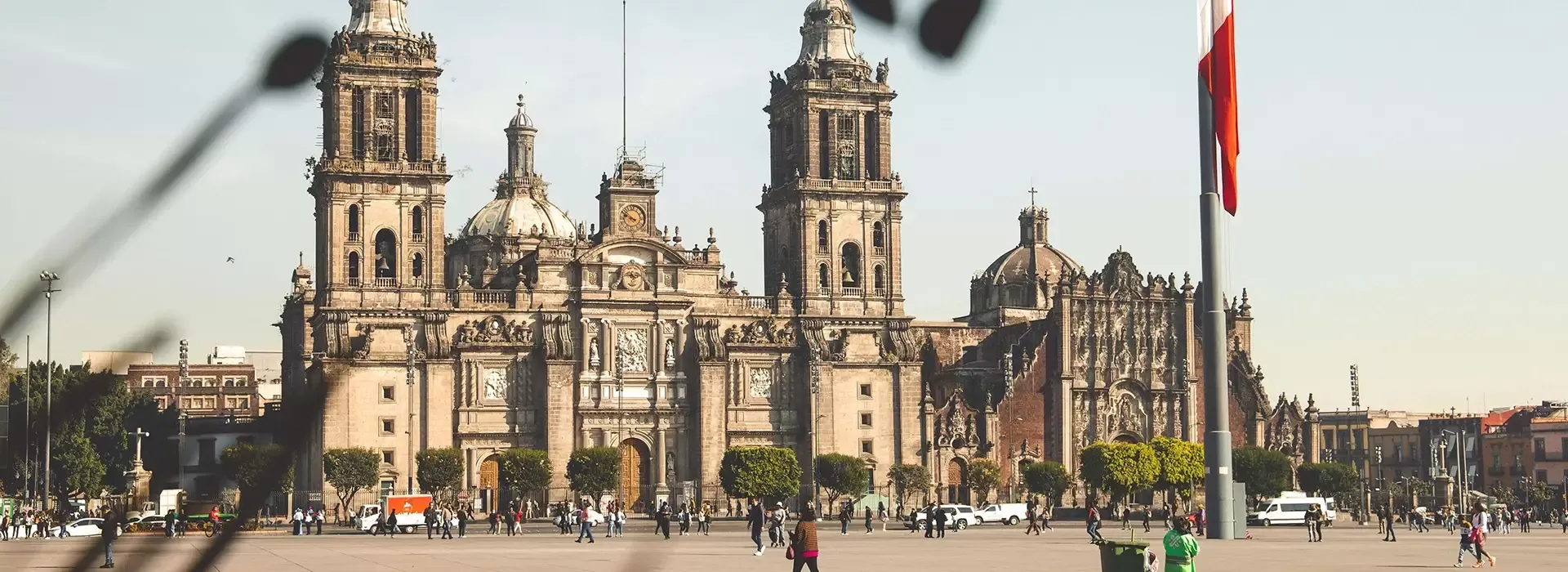 Exterior of Mexico City Metropolitan Cathedral